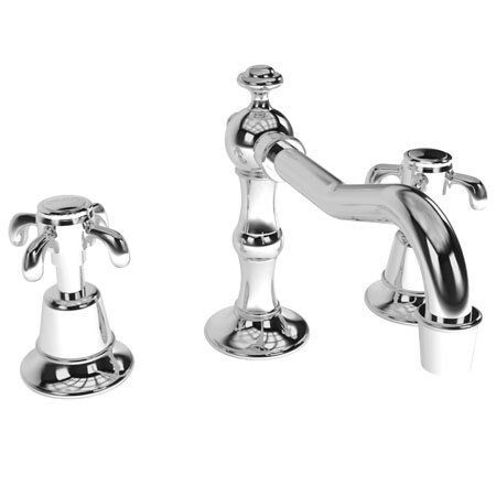 Newport Brass Widespread Lavatory Faucet in Polished Chrome 1690/26